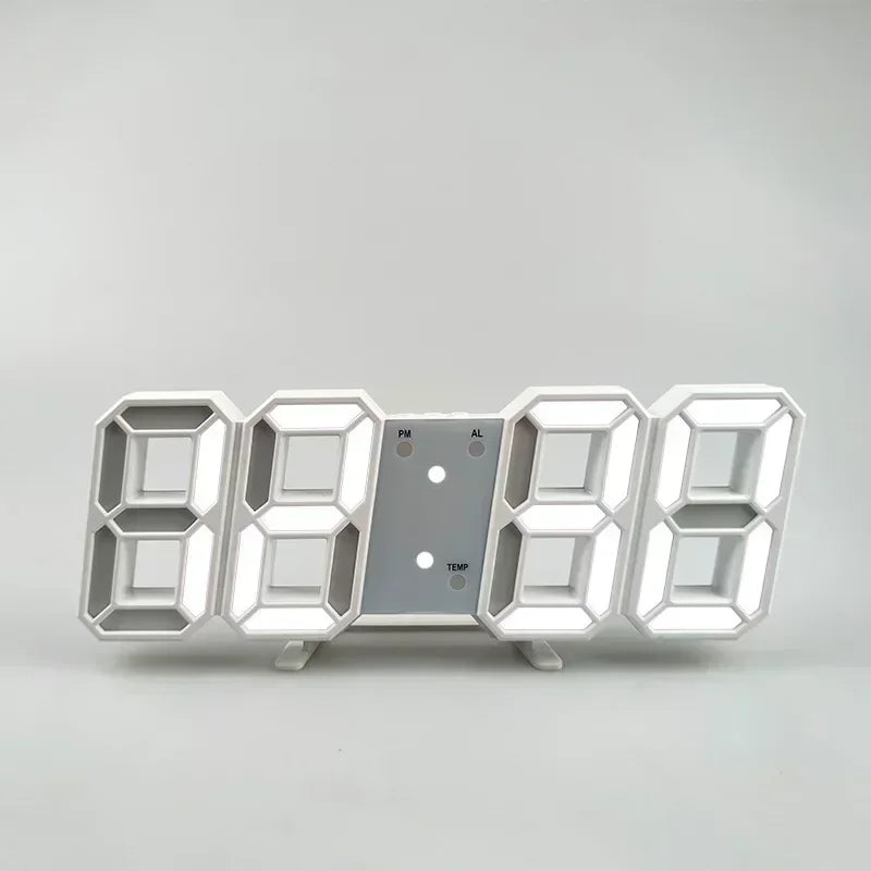3D Table Clock ina white background - ThuisGemak