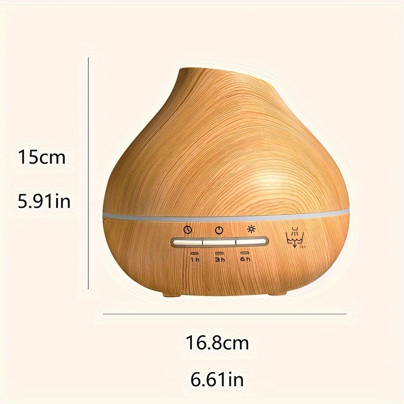 Wooden aromatherapy diffuser
