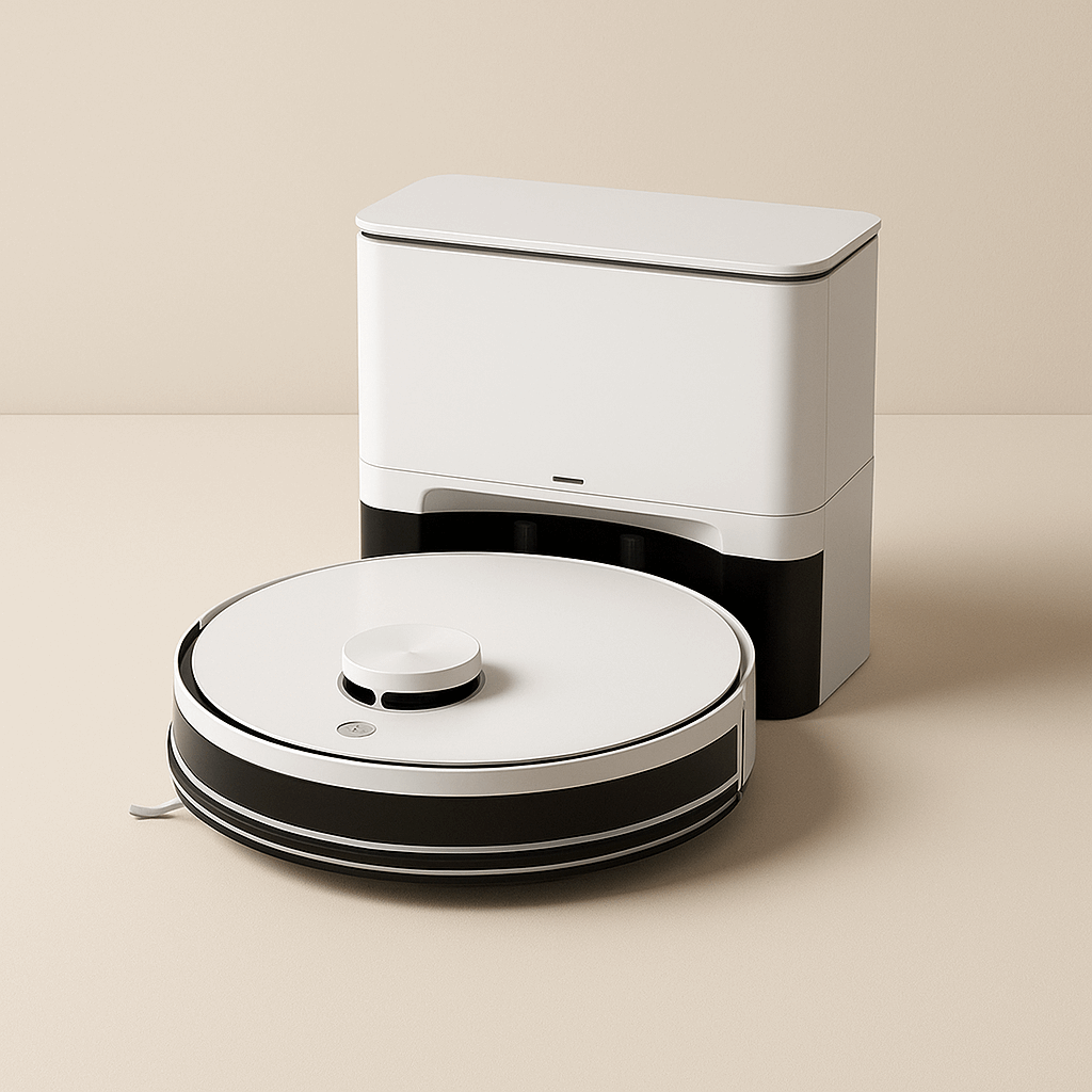 ILIFE A30 Pro Robot Vacuum in modern living room, modern design, ThuisGemak.