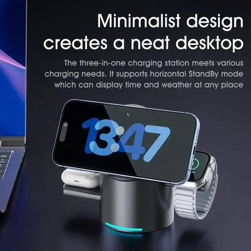 Qi2 3-in-1 magnetic wireless and information about - ThuisGemak