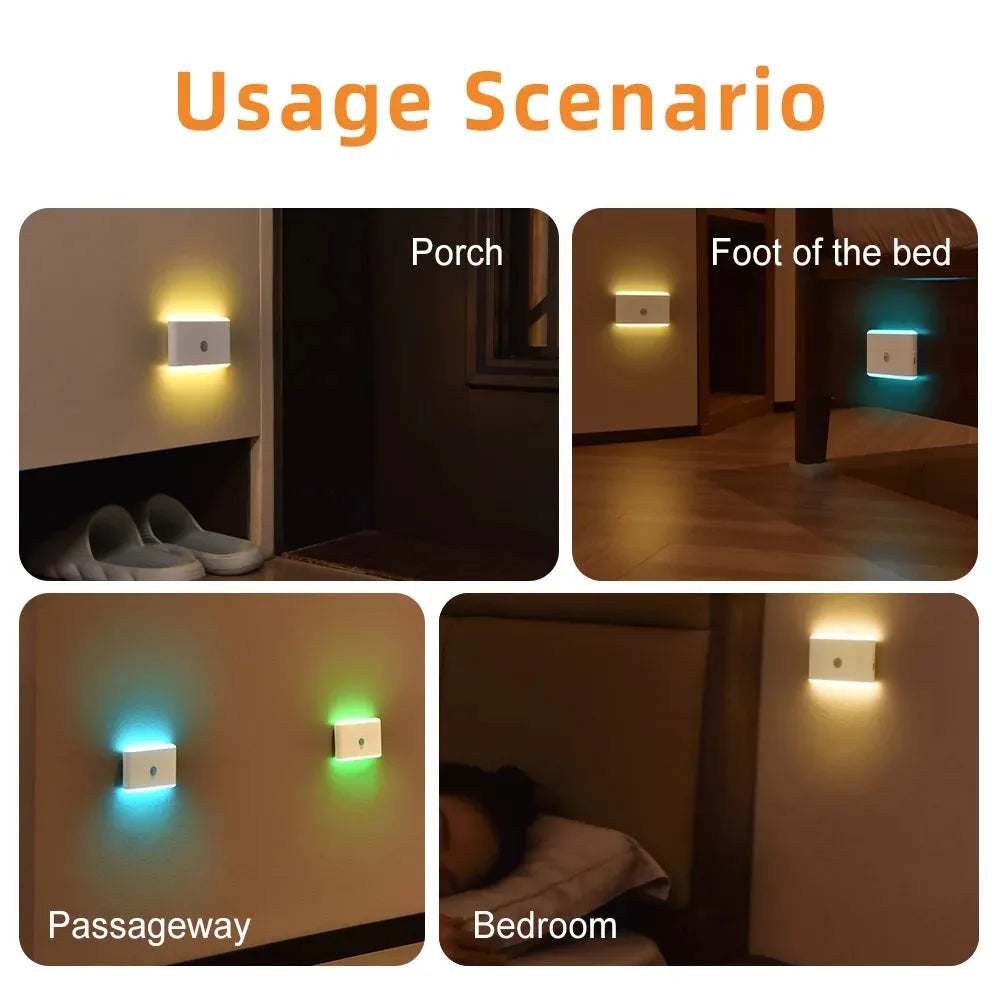 LED Nachtlamp met Bewegingssensor - ThuisGemak