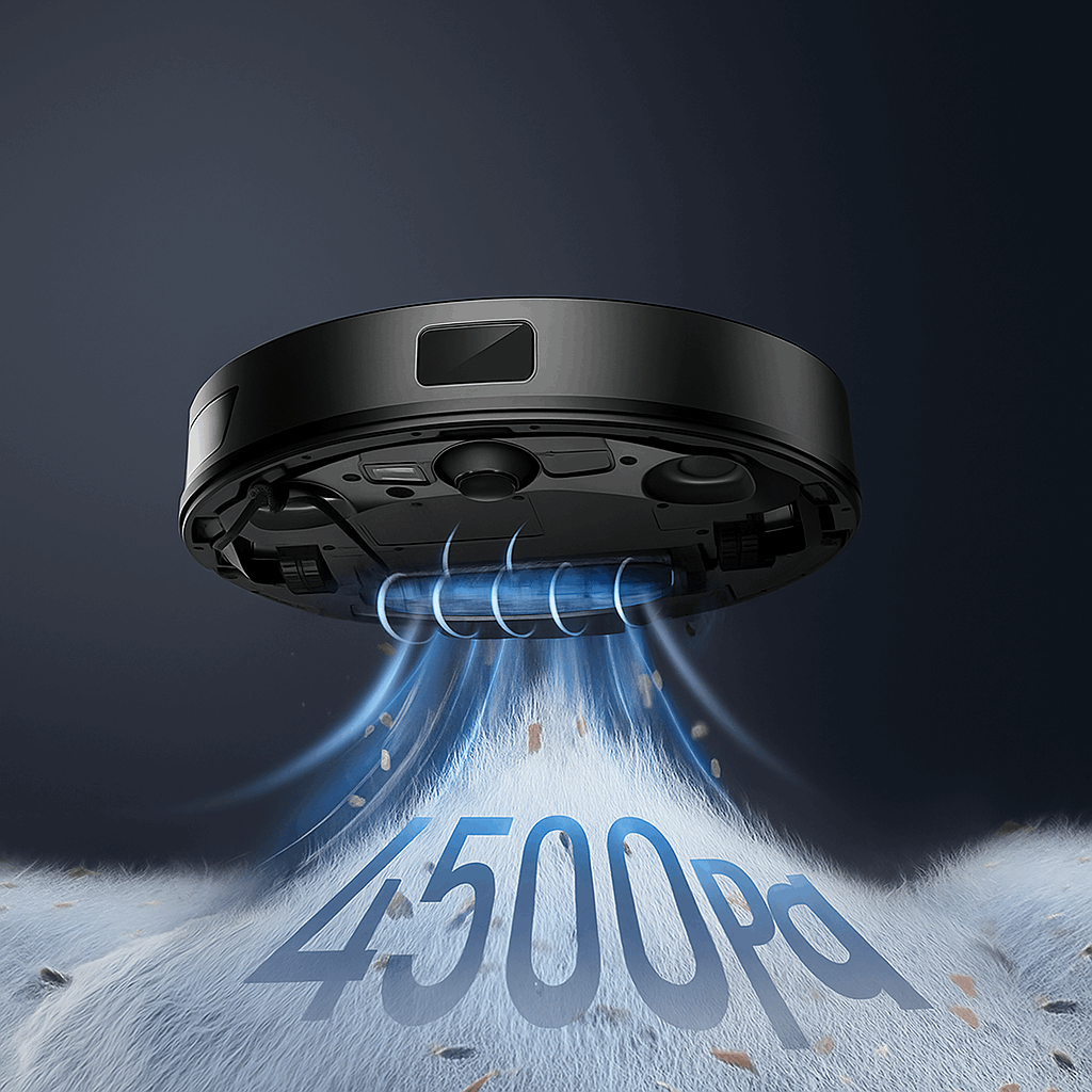 Ultenic T10 Lite Robot Vacuum in modern home interior, modern design, ThuisGemak.