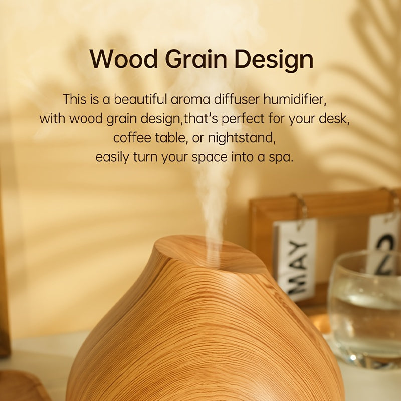 Wooden aromatherapy diffuser