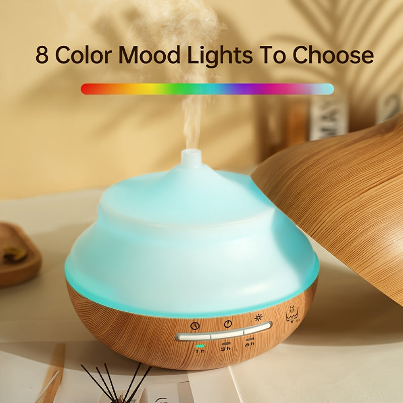Wooden aromatherapy diffuser