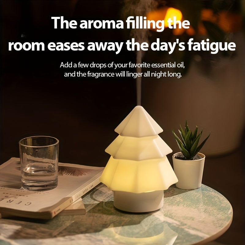 Christmas Tree Shaped Humidifier and Aroma diffuser