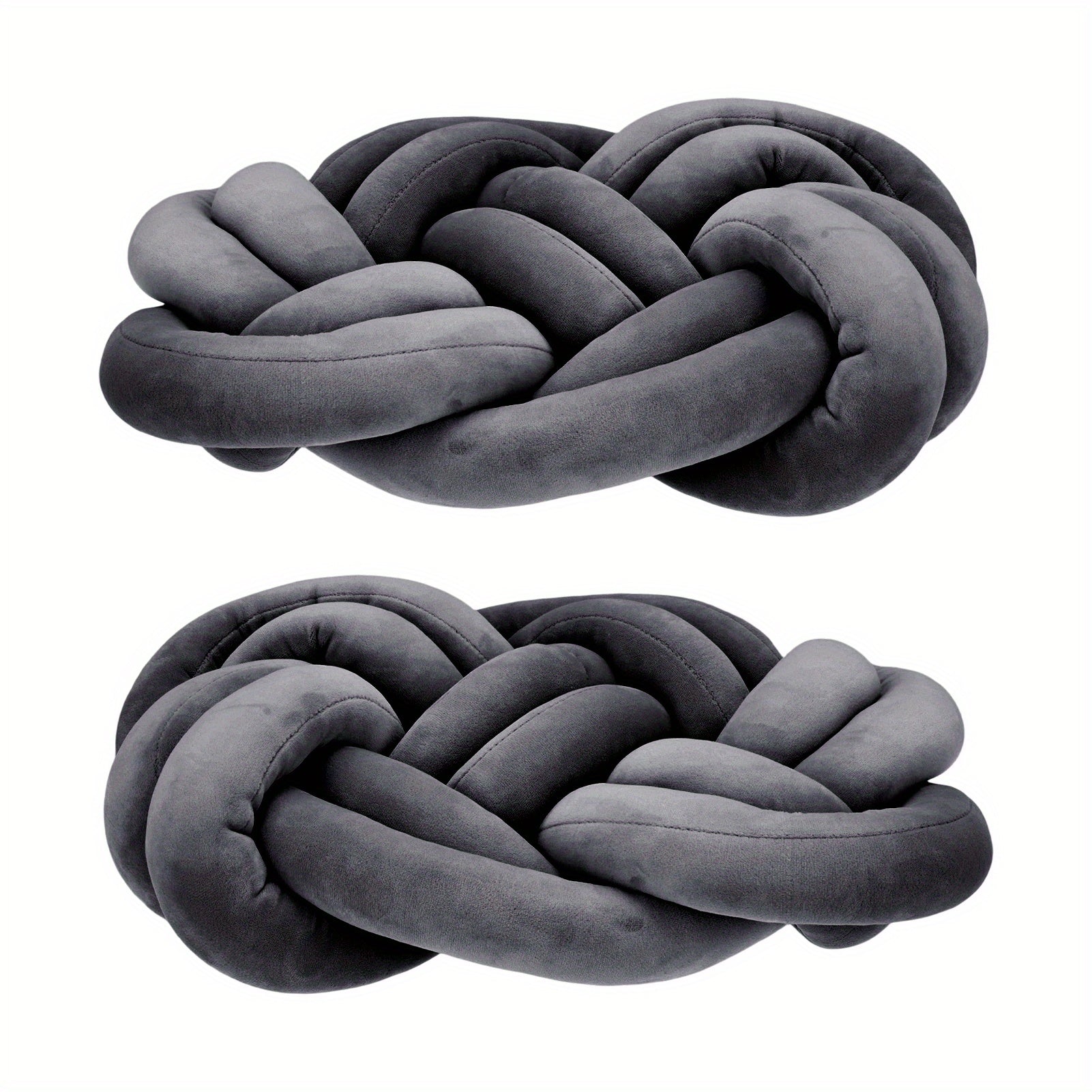 Set of 2 Spandex Knot Pillows