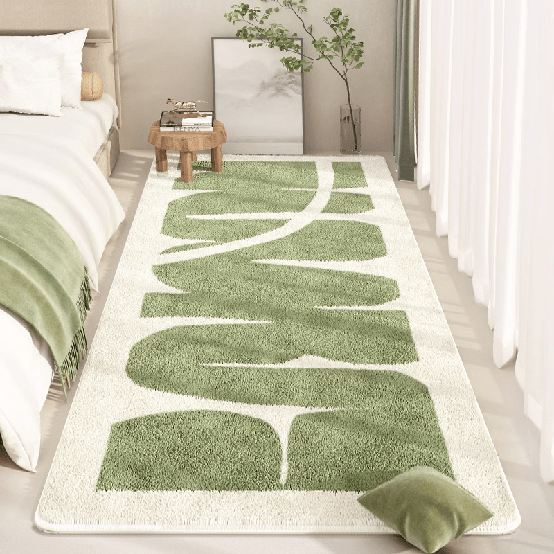 Luxurious and soft synthetic sheepskin rug