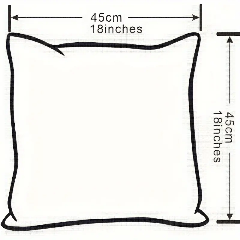 Set of 2 Corduroy Cushion Covers with Pom-Poms