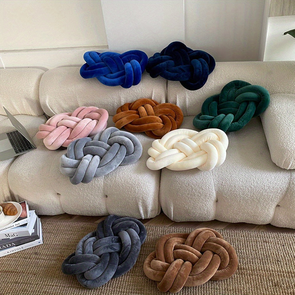 Set of 2 Spandex Knot Pillows