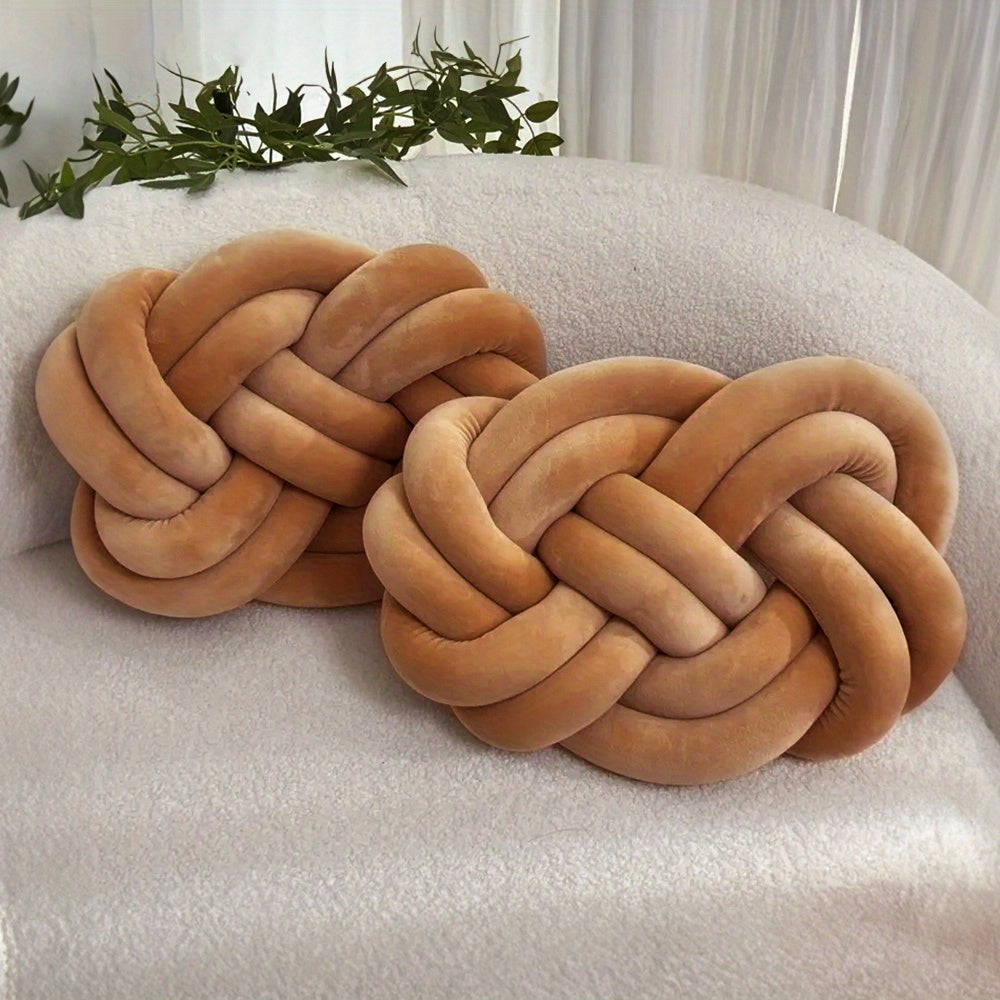 Set of 2 Spandex Knot Pillows