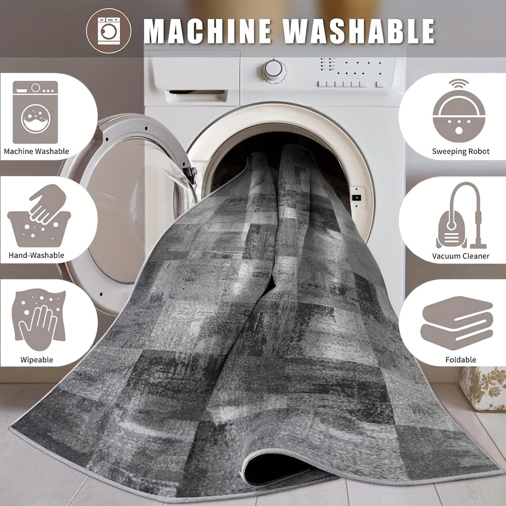 Modern Velvet Area Mat