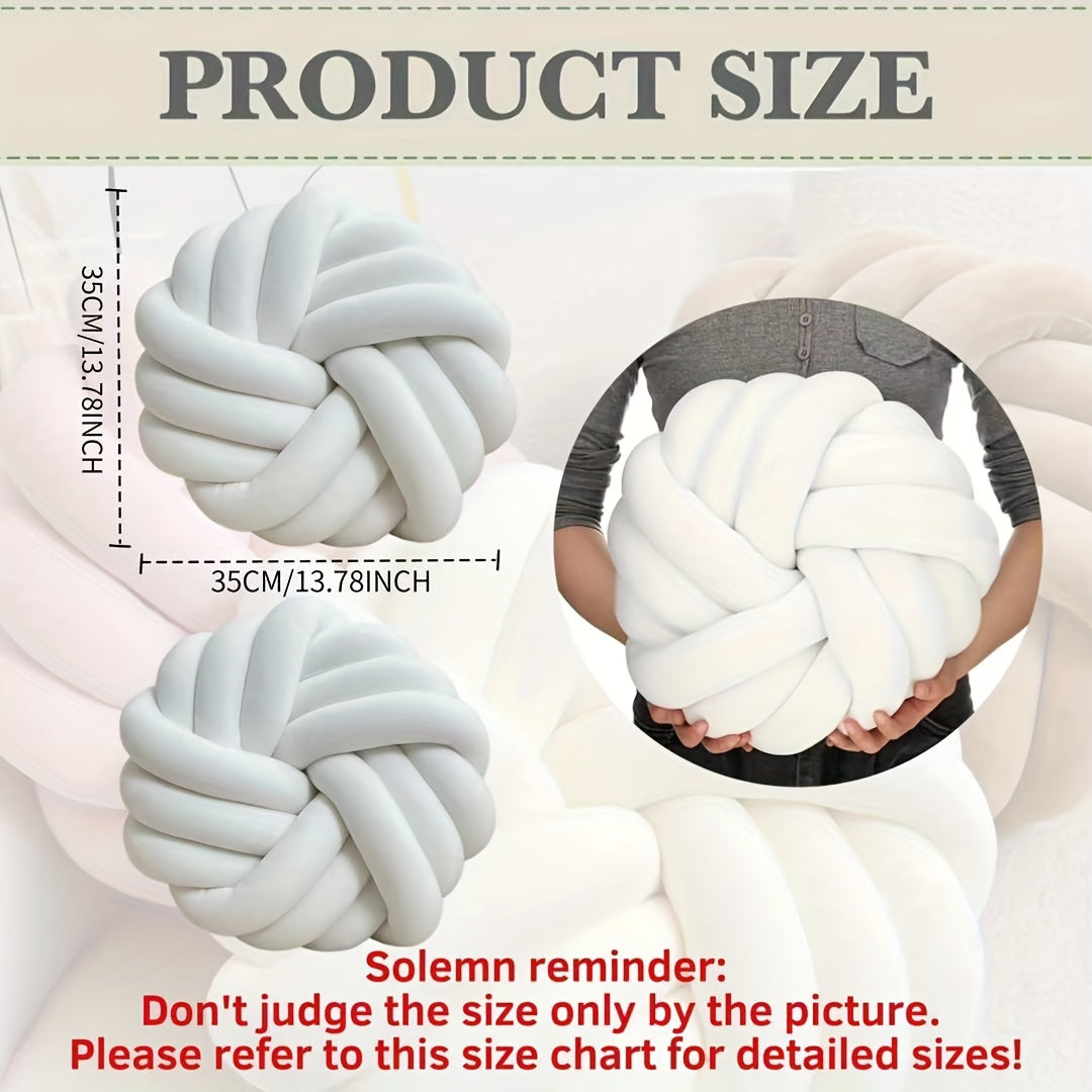 Set of 2 Knot Pillows