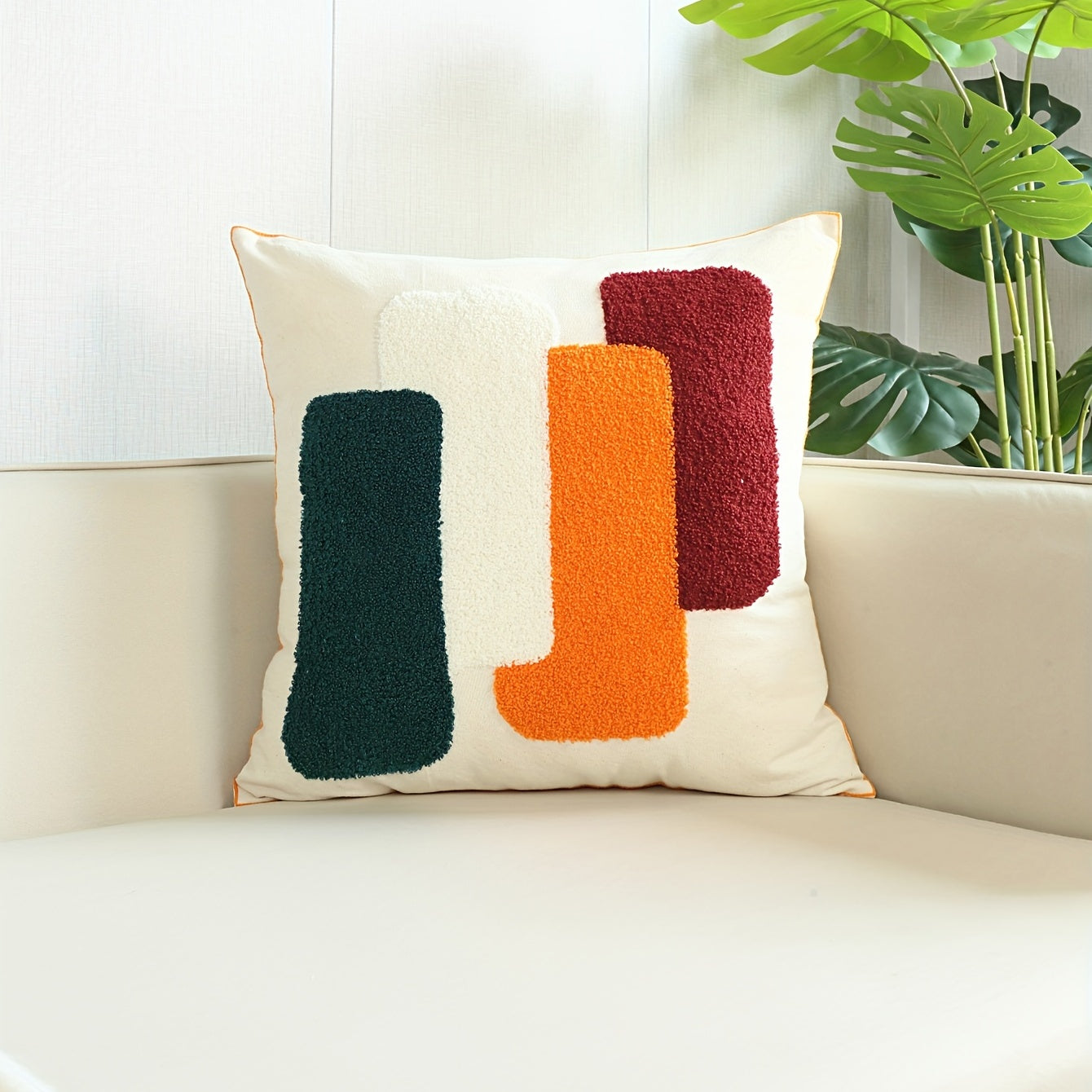 Stylish Geometric Pattern Cushion Cover