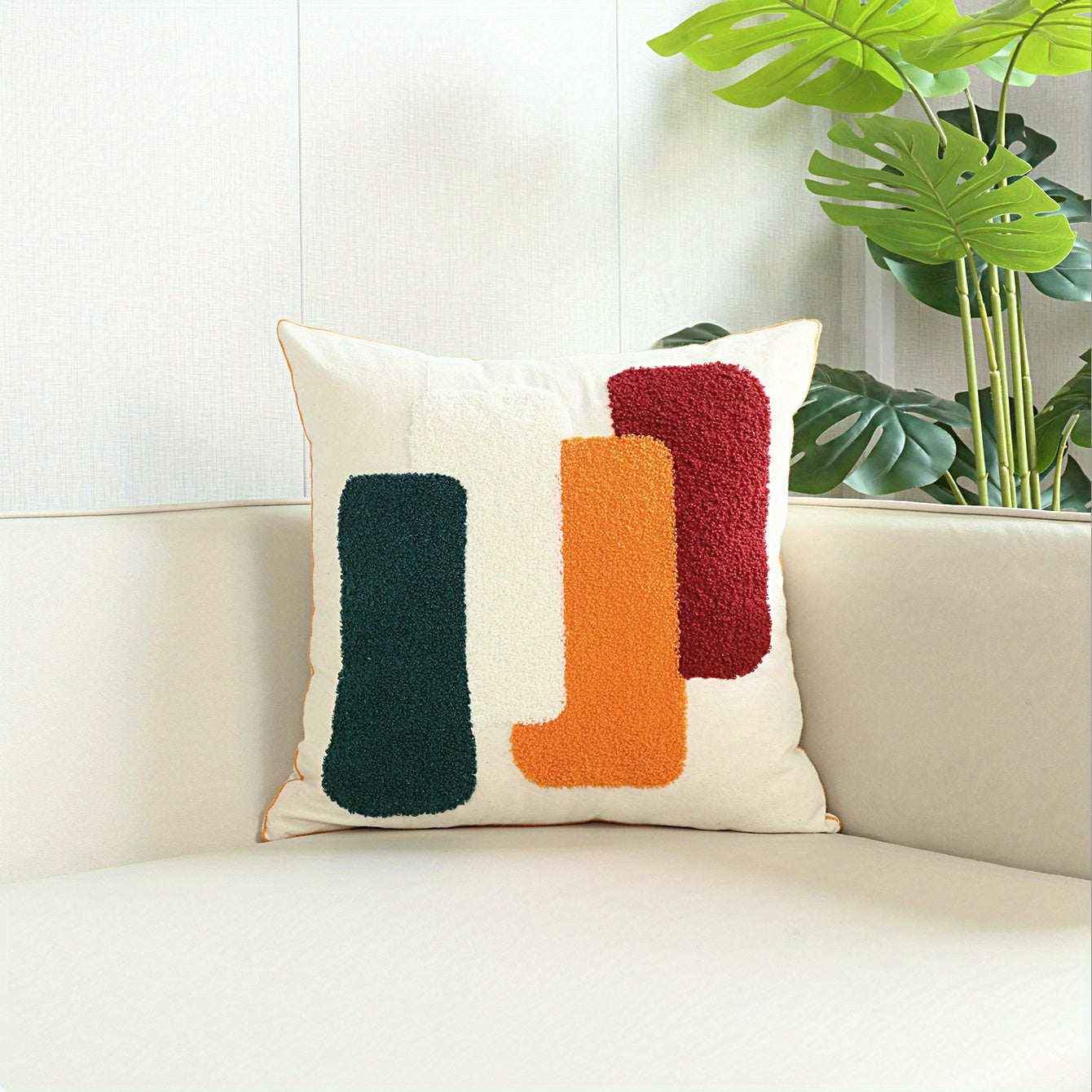 Stylish Geometric Pattern Cushion Cover