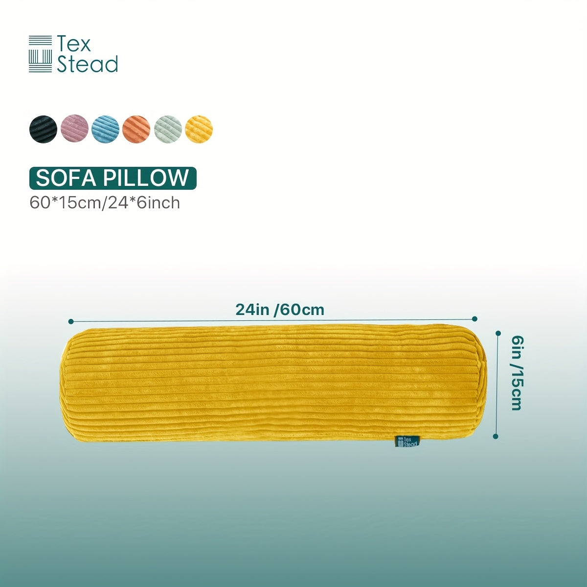 Velvet Bolster Cushion