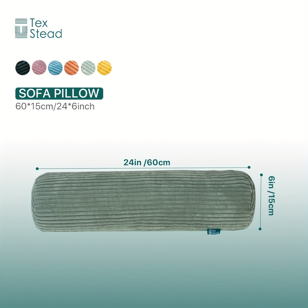 Velvet Bolster Cushion