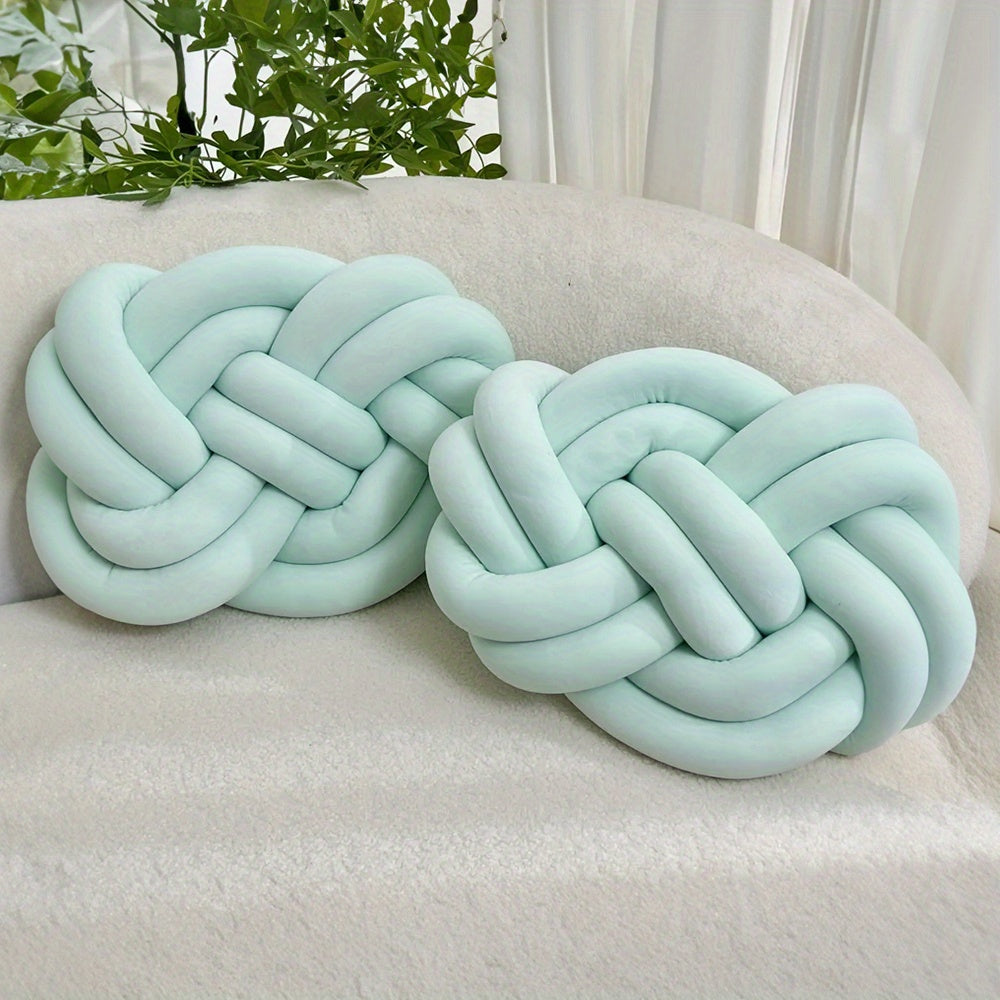 Set of 2 Spandex Knot Pillows