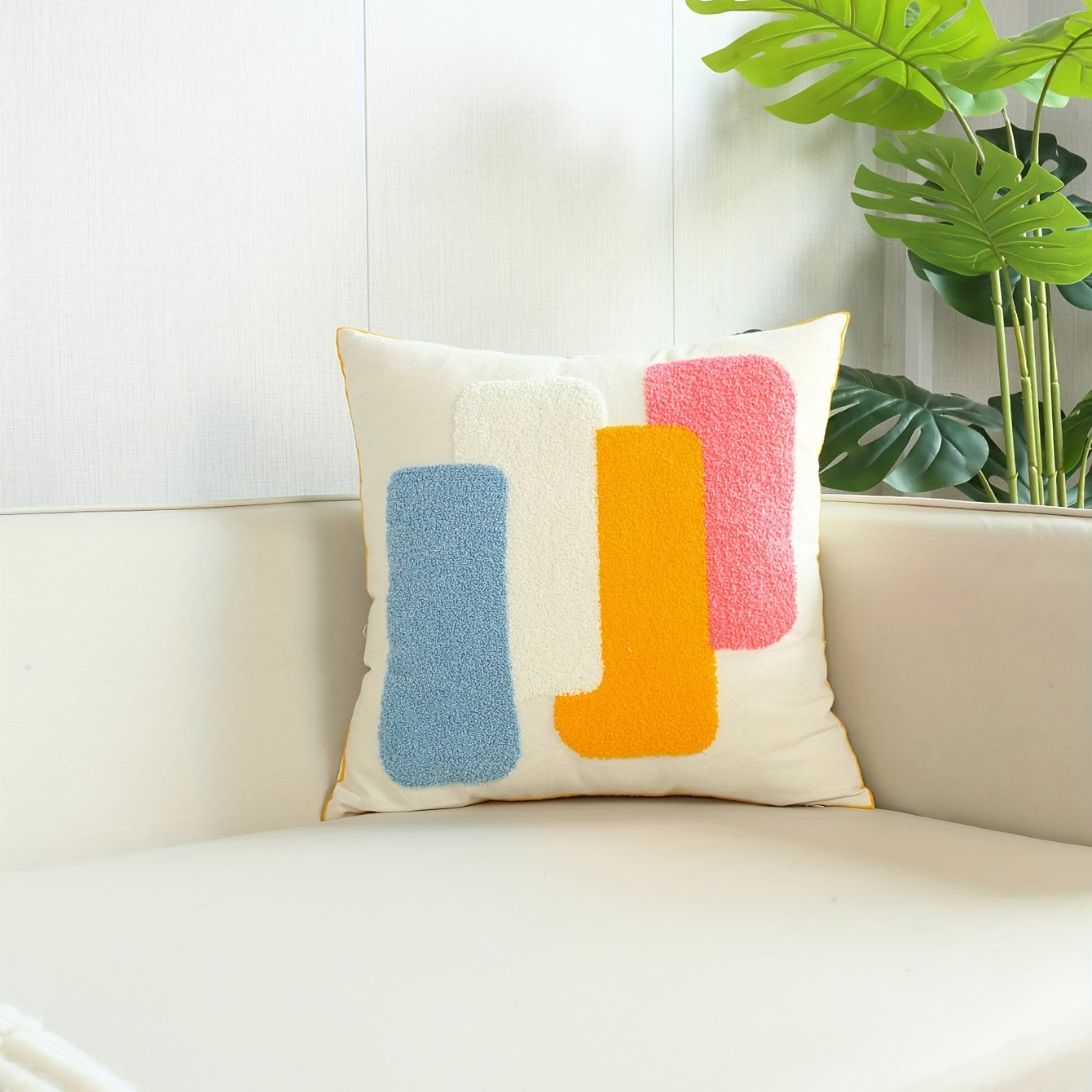 Stylish Geometric Pattern Cushion Cover