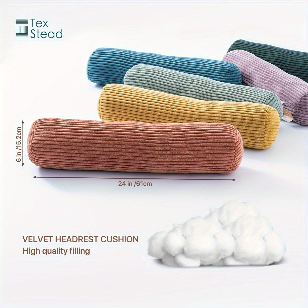 Velvet Bolster Cushion