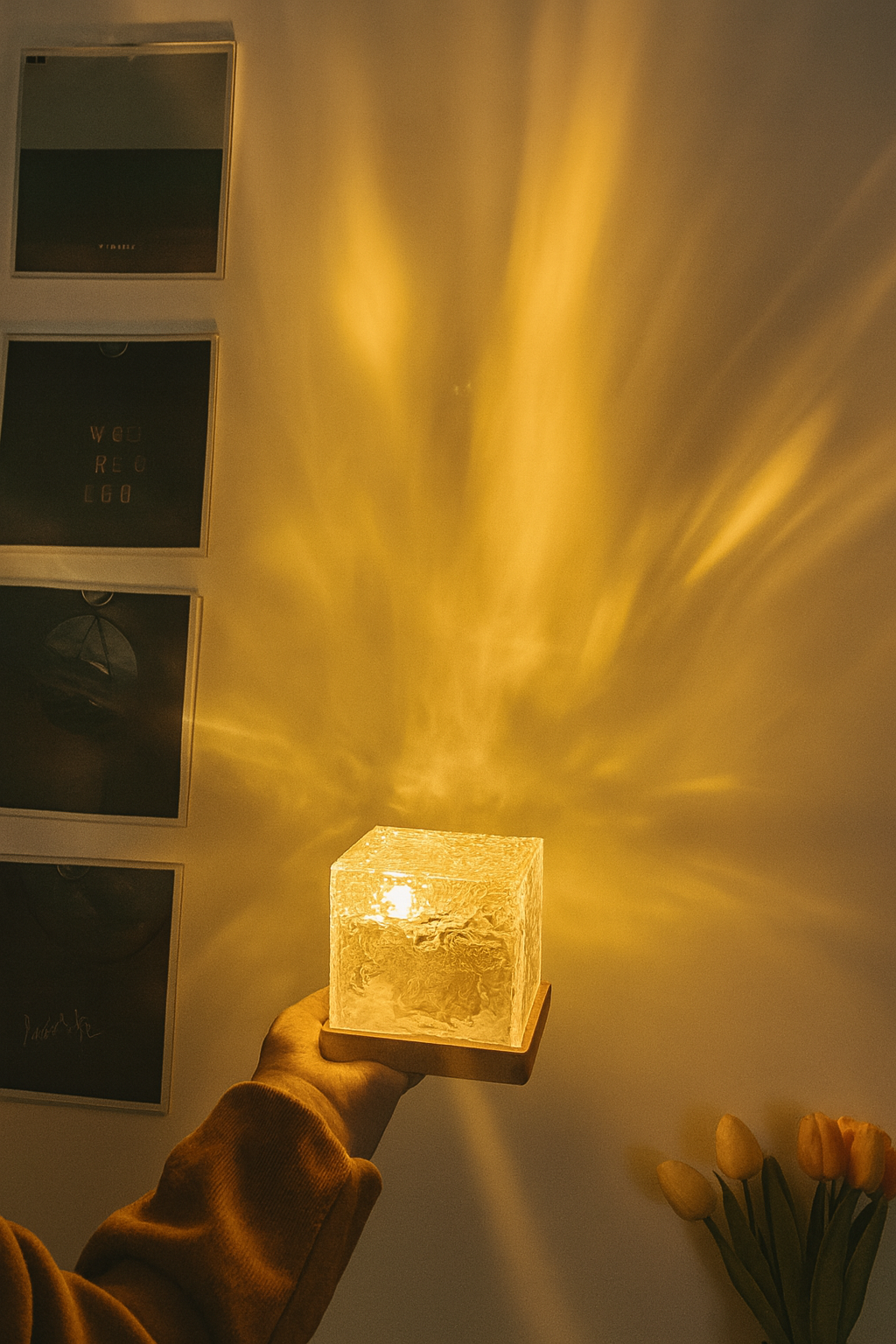 Aurora Crystal Lamp