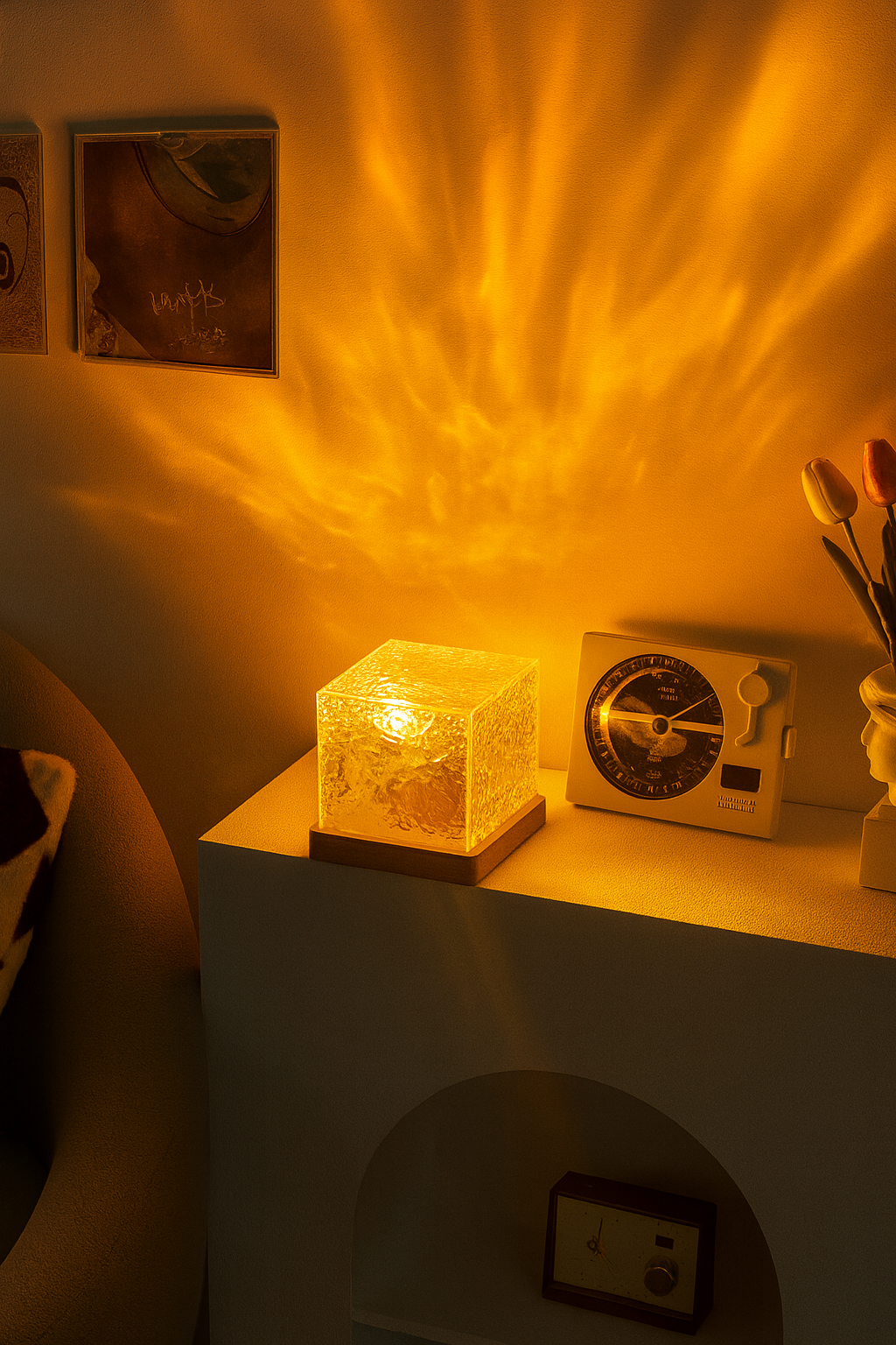 Aurora Crystal Lamp