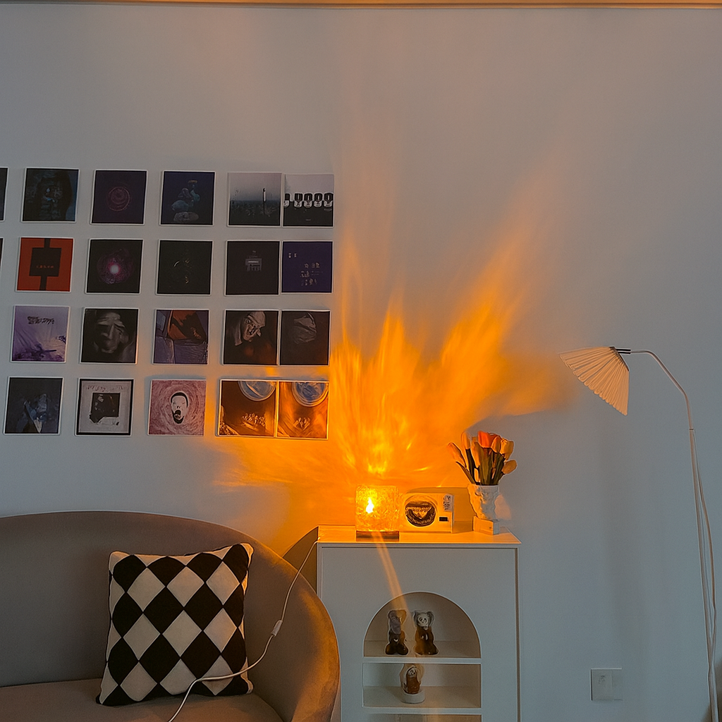 Aurora Crystal Lamp