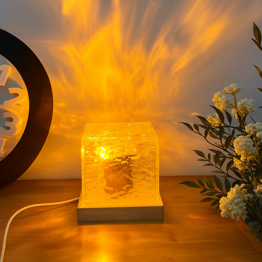Aurora Crystal Lamp