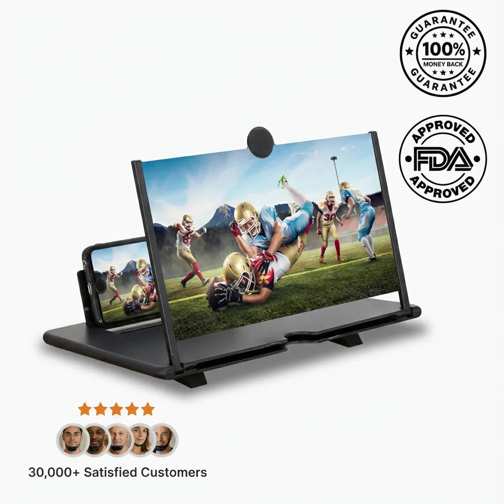 Pull-Out Mobile Phone Screen Amplifier