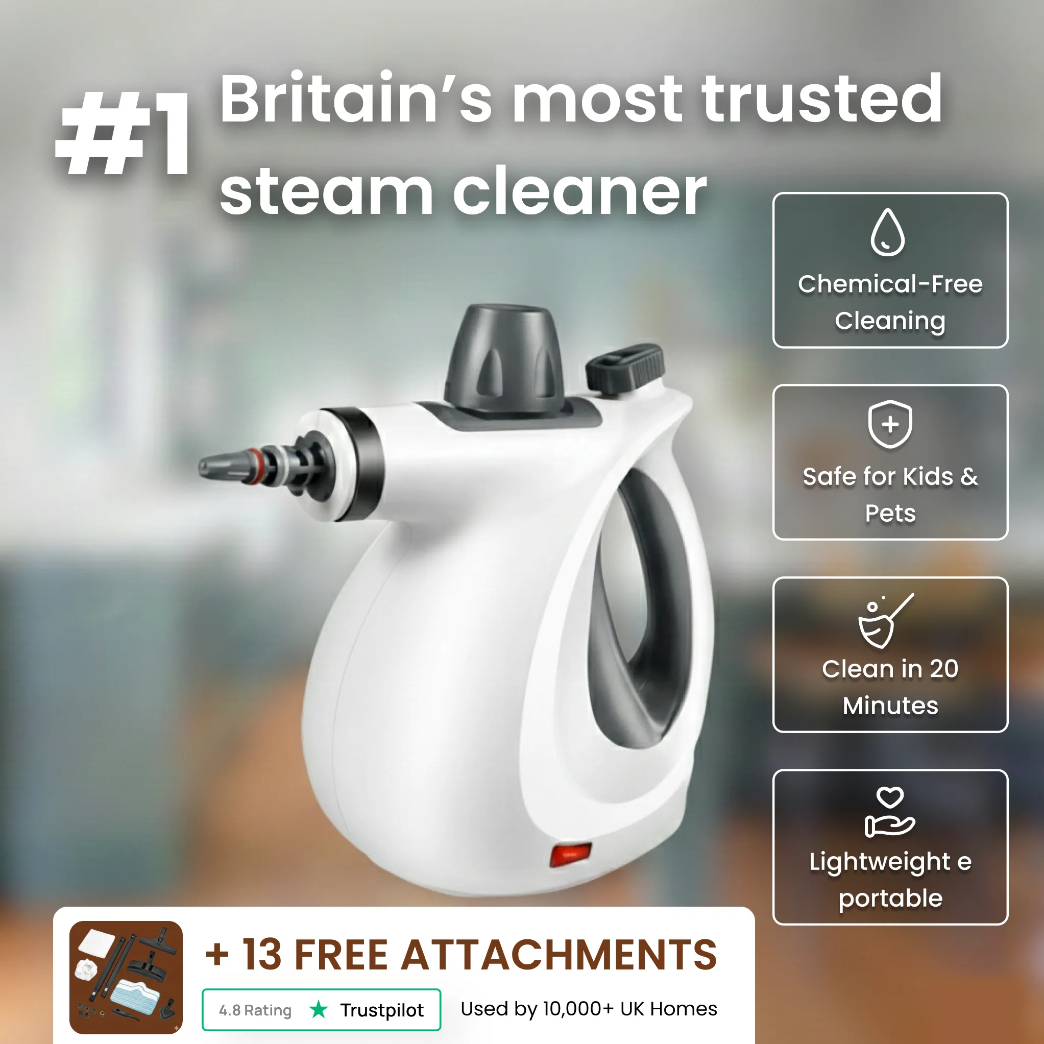 Smart Steam Cleaner