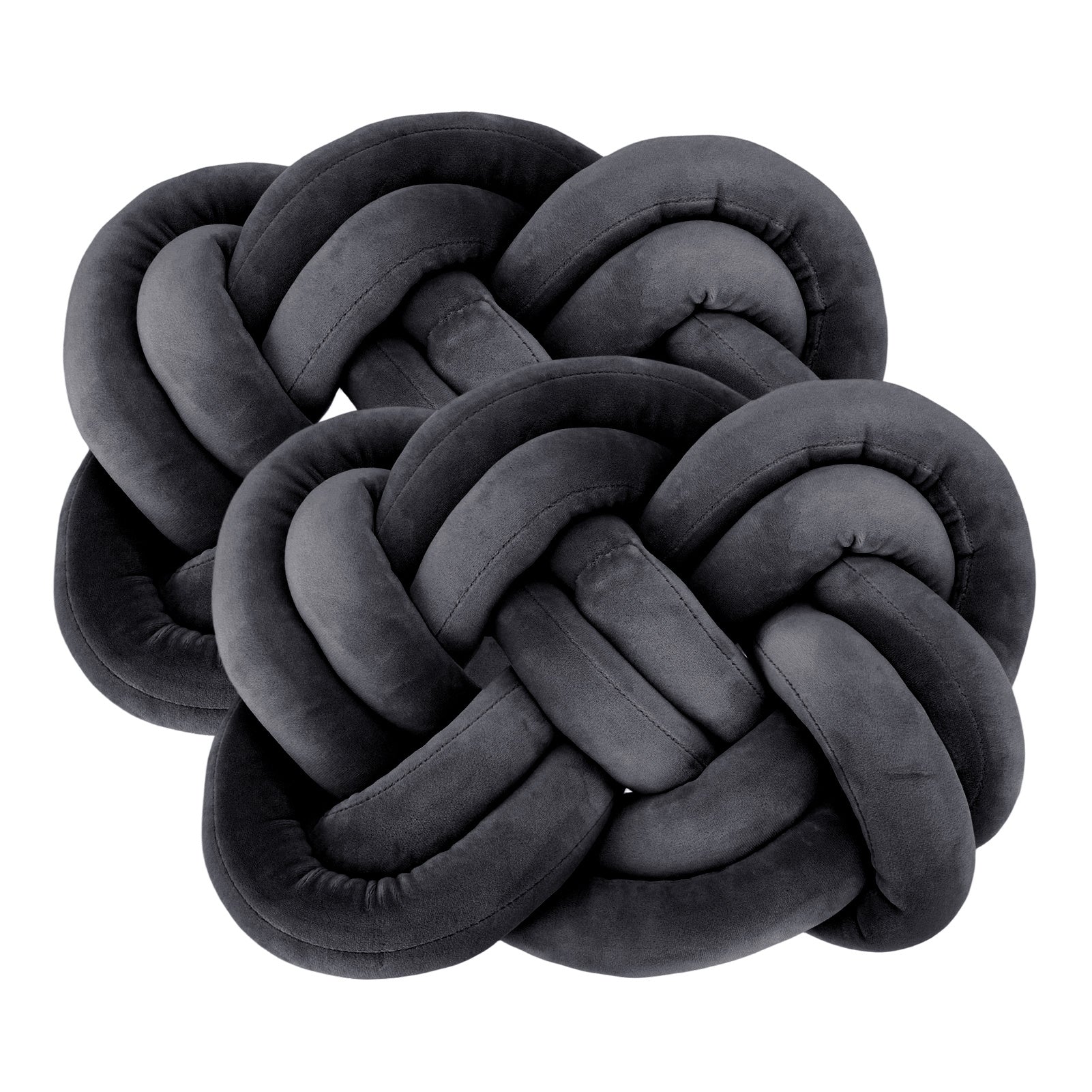 Set of 2 Spandex Knot Pillows