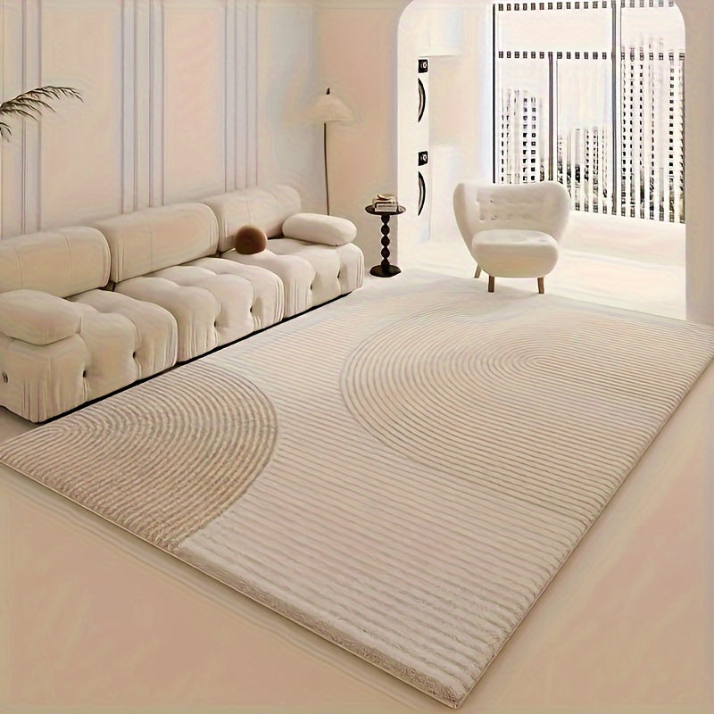 Soft Faux Cashmere Area Rug