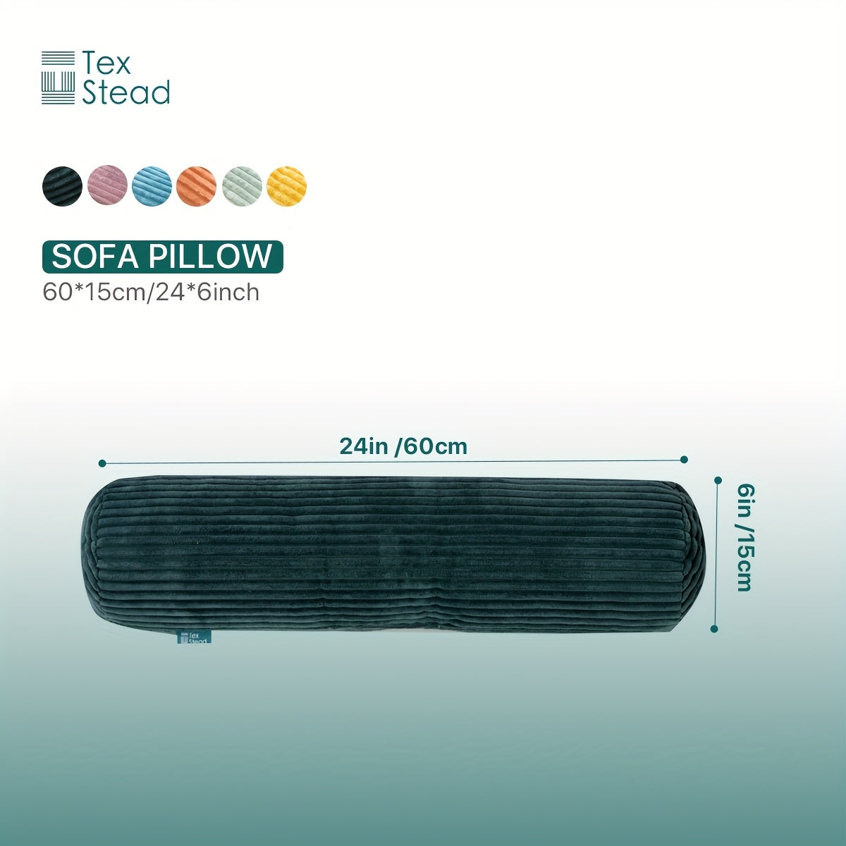 Velvet Bolster Cushion