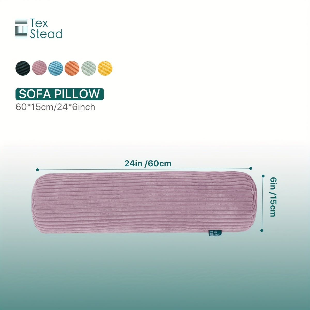 Velvet Bolster Cushion