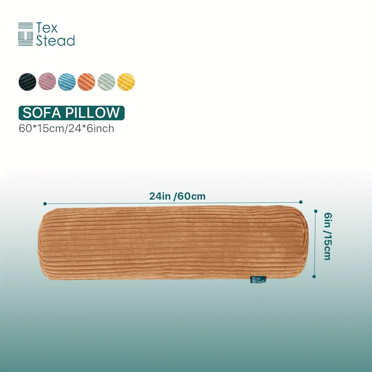 Velvet Bolster Cushion