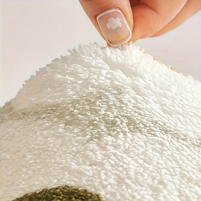 Soft imitation cashmere carpet