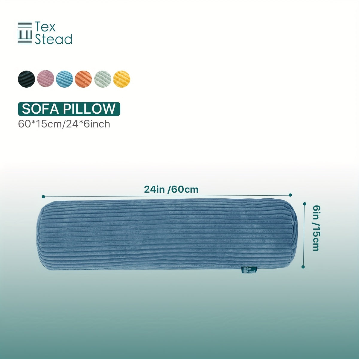 Velvet Bolster Cushion