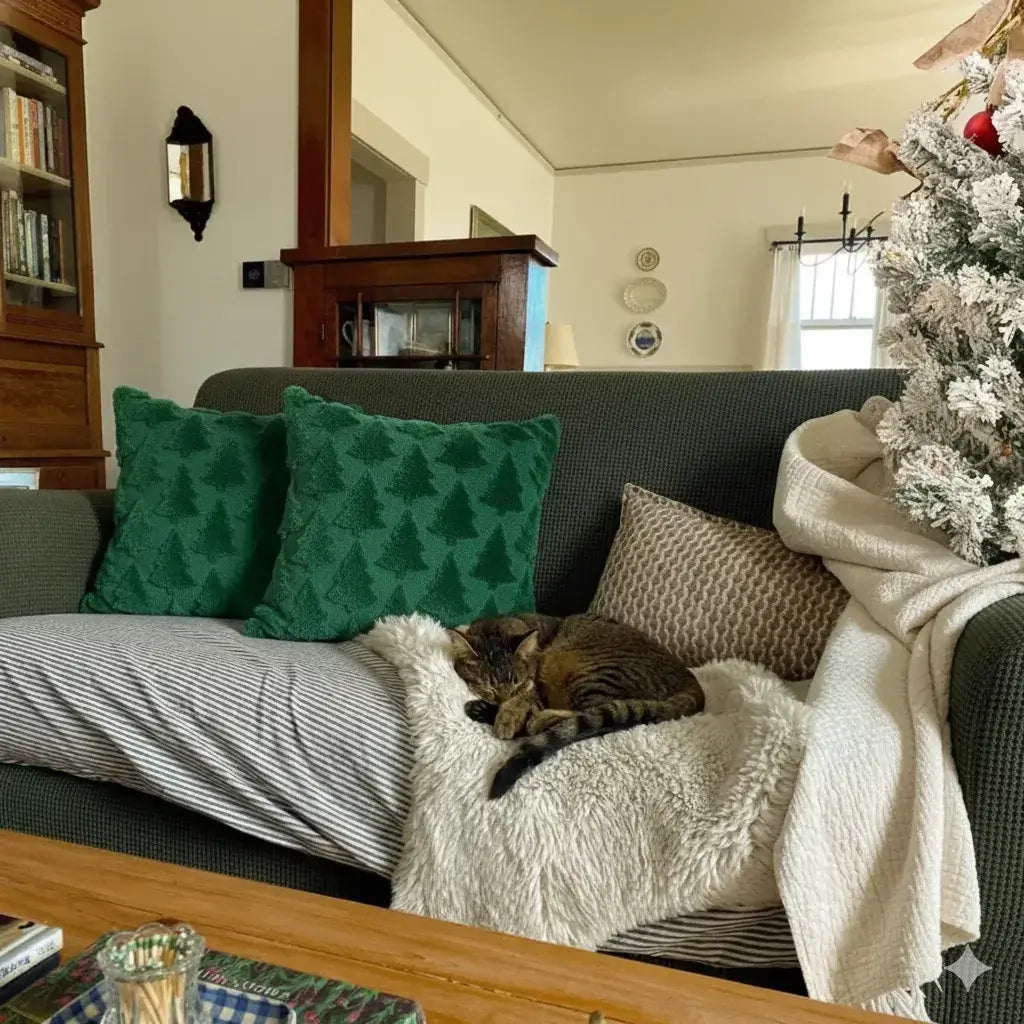 Cosy Christmas Cushion Cover